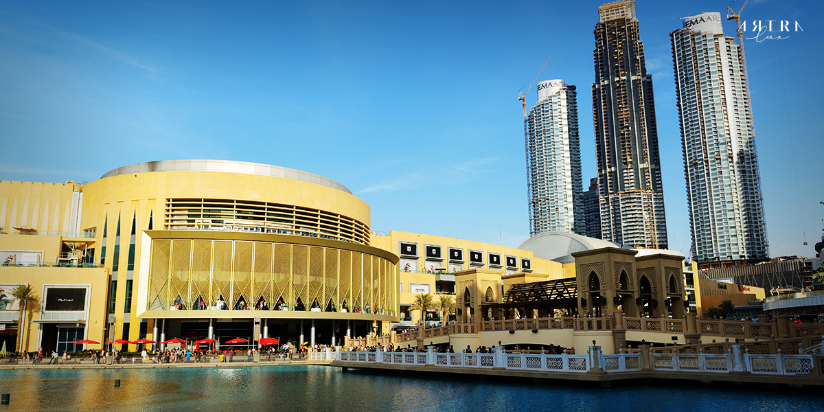 ห้าง Dubai Mall หนึ่งในสถานที่แสดง Dubai Fountain