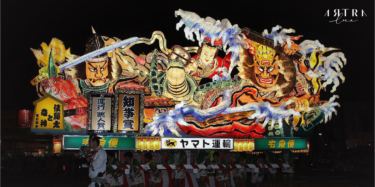 ขบวนแห่เนบุตะ เทศกาลท่องเที่ยวที่สำคัญของเมืองอาโอโมริ ประเทศญี่ปุ่น