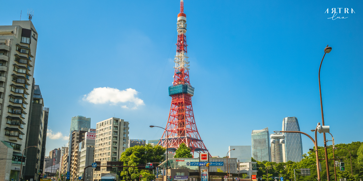 โตเกียวทาวเวอร์แลนด์มาร์กสำคัญของญี่ปุ่น