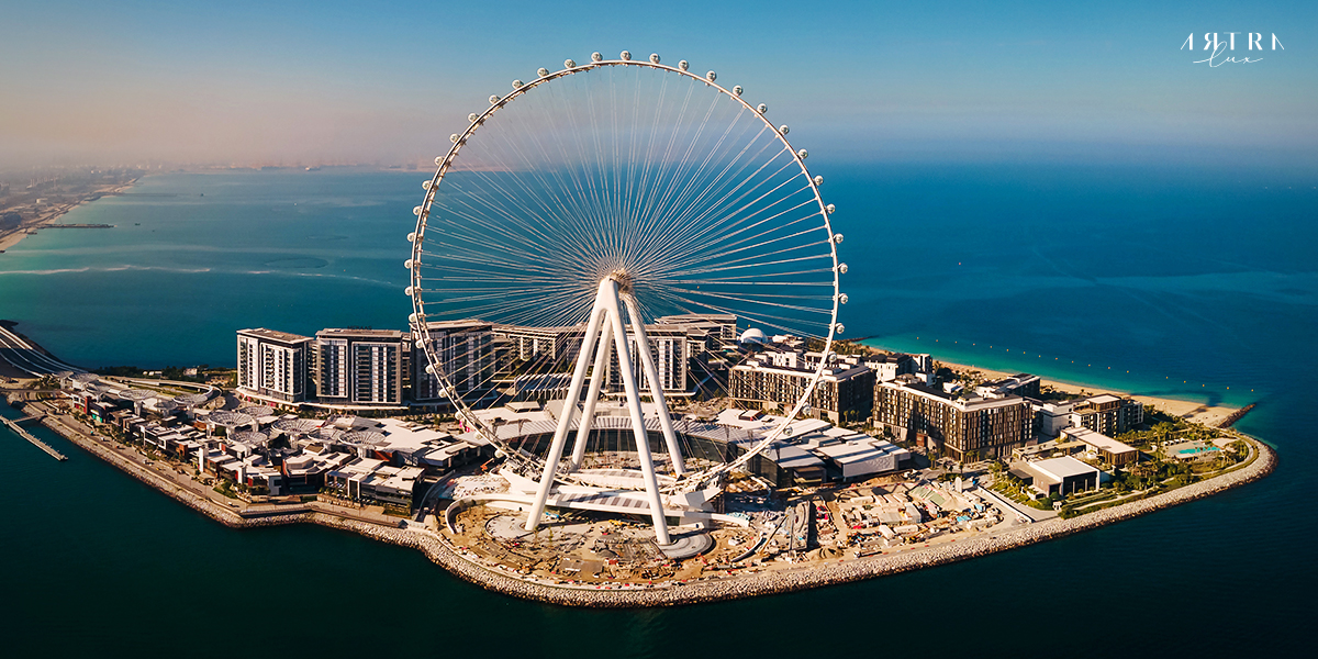 View from the Dubai Eye